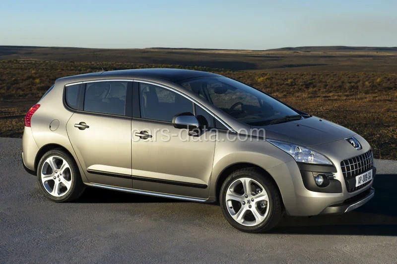 Peugeot 3008 Active 1.6 e-HDi 2011 front view