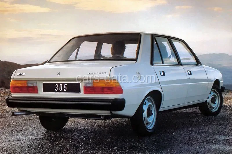 Peugeot 305 SRD 1979 front view
