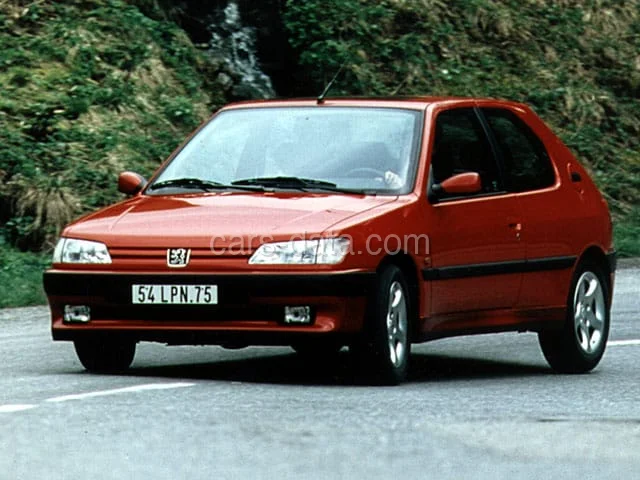 Peugeot 306 S16 1994 front view
