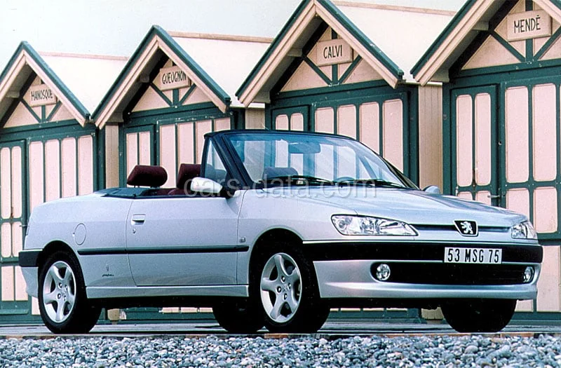 Peugeot 306 Cabriolet 1.8 1997 front view