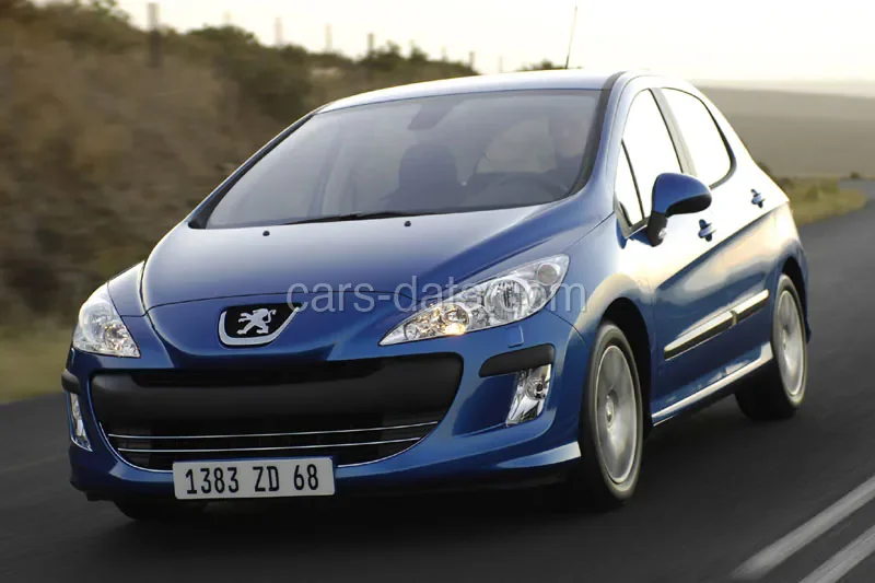 Peugeot 308 XT 1.6 VTi 2007 front view