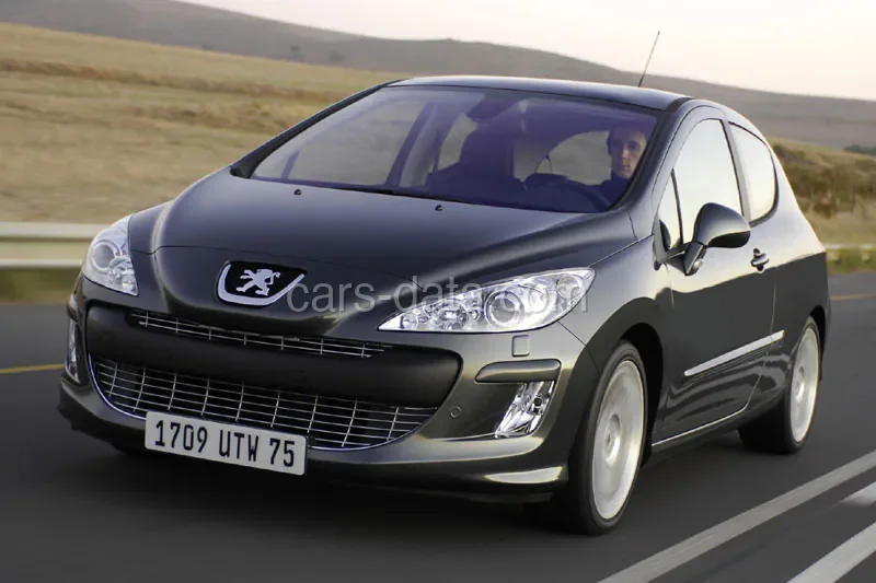 Peugeot 308 Style 1.6 VTi 2009 front view