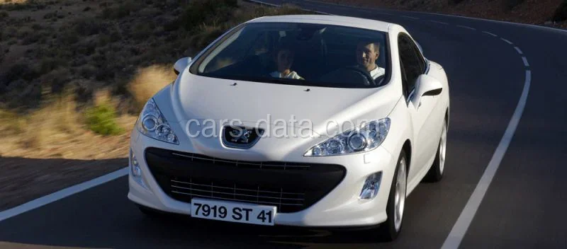 Peugeot 308 CC Première 1.6 THP 2009 front view