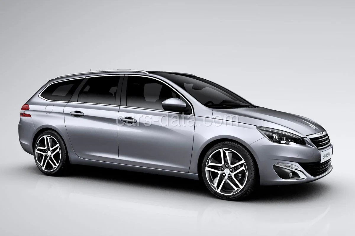 Peugeot 308 SW Active 1.2 PureTech 110 2014 front view