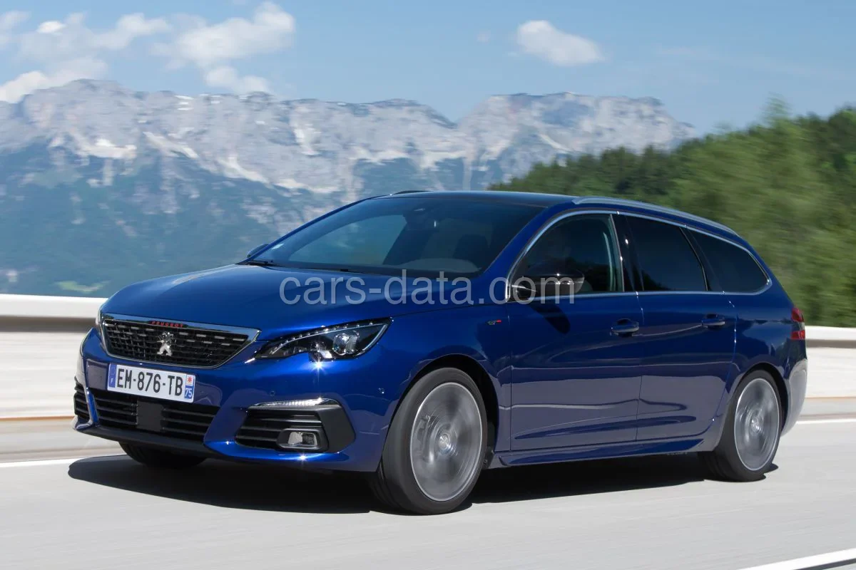 Peugeot 308 SW Active Pack 1.2 PureTech 110 2020 front view