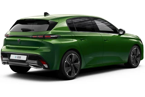 Peugeot 308 e-308 Style 54kWh 156 2024 view 3