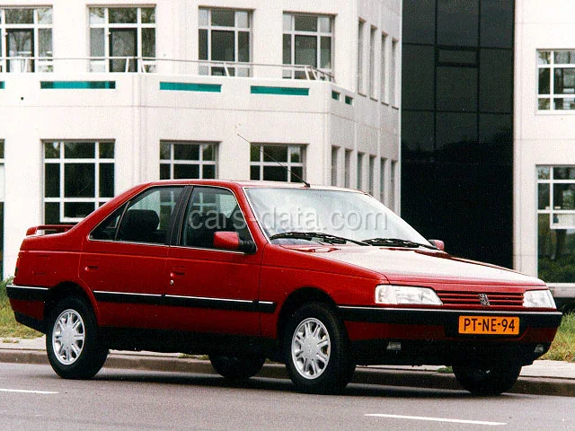 Peugeot 405 GRD 1.9 1992 front view
