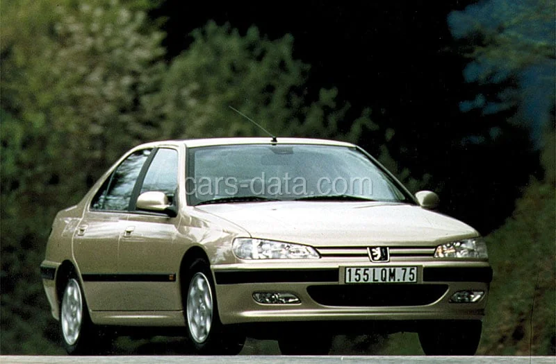 Peugeot 406 STdt 2.1 1996 front view