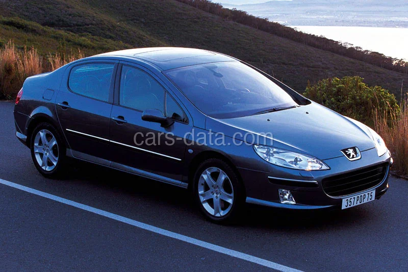 Peugeot 407 XT Pack 3.0-24V 2004 front view