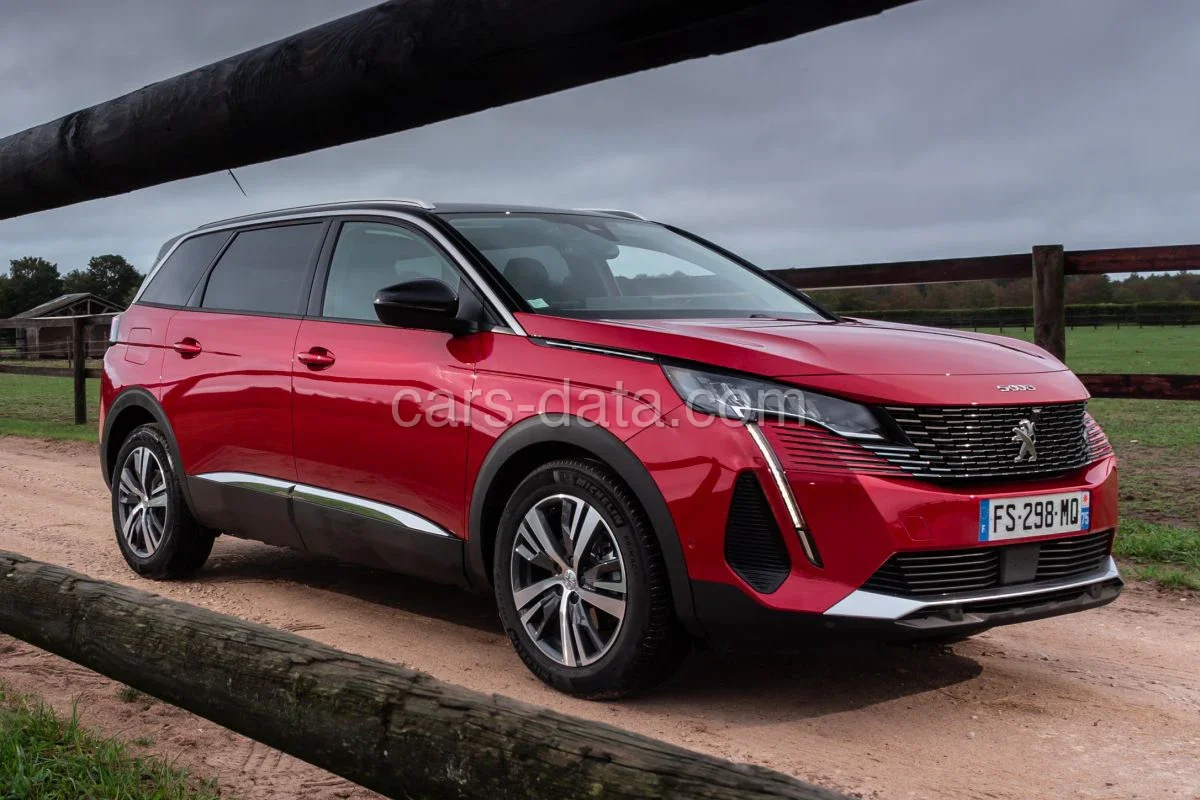 Peugeot 5008 Active 1.2 PureTech 130 2021 front view