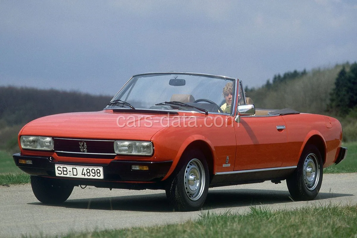 Peugeot 504 Cabriolet 1977 front view