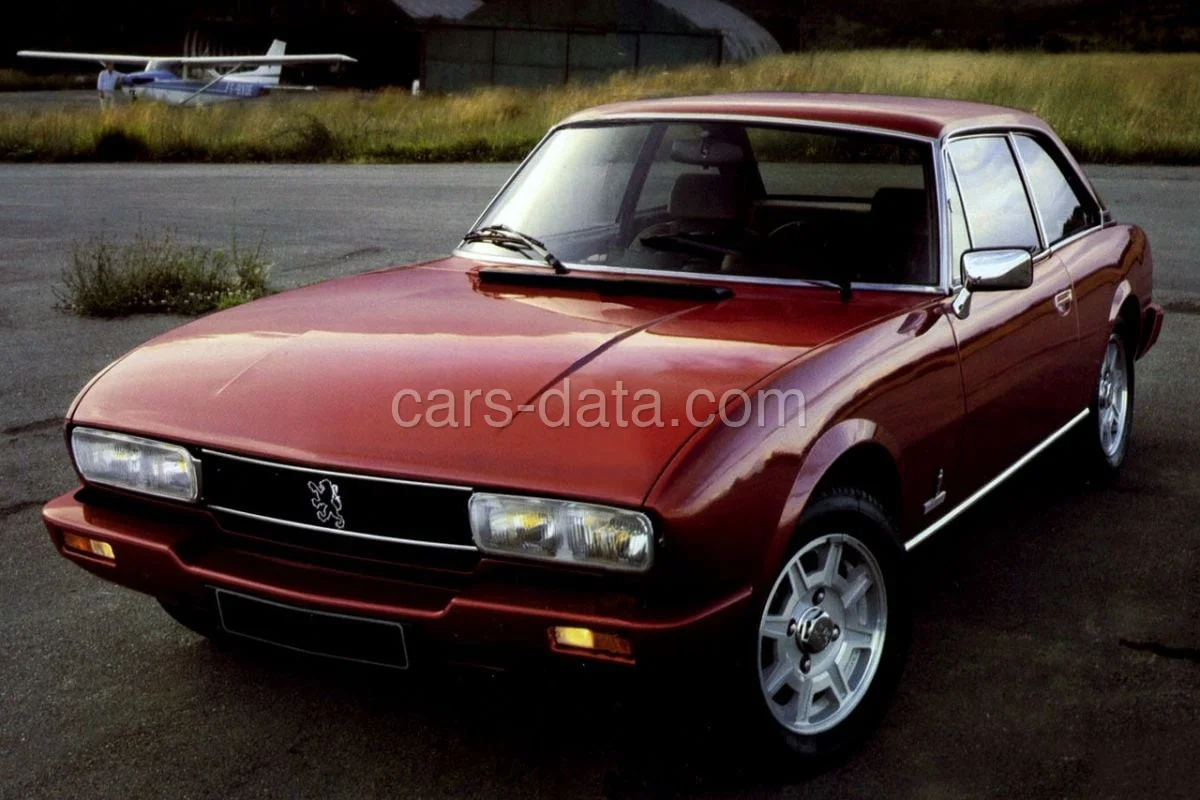 Peugeot 504 Coupé 1977 front view