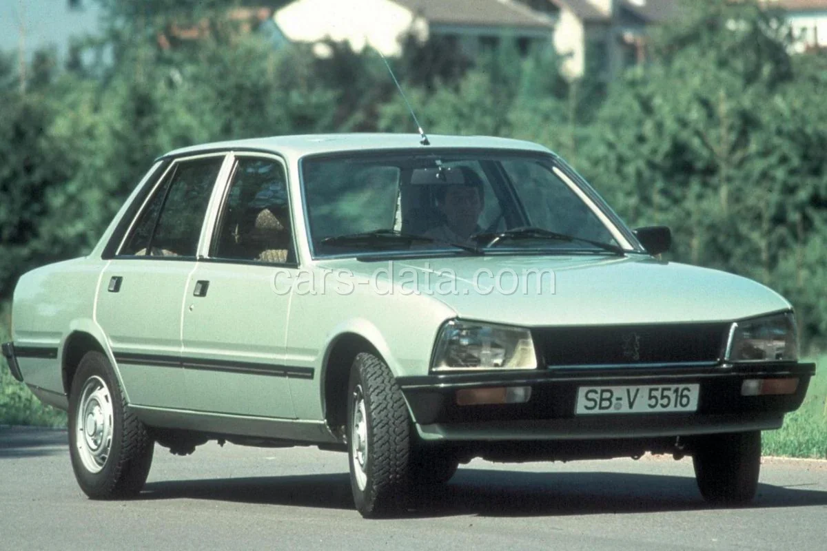 Peugeot 505 GRD 2.5 1981 front view