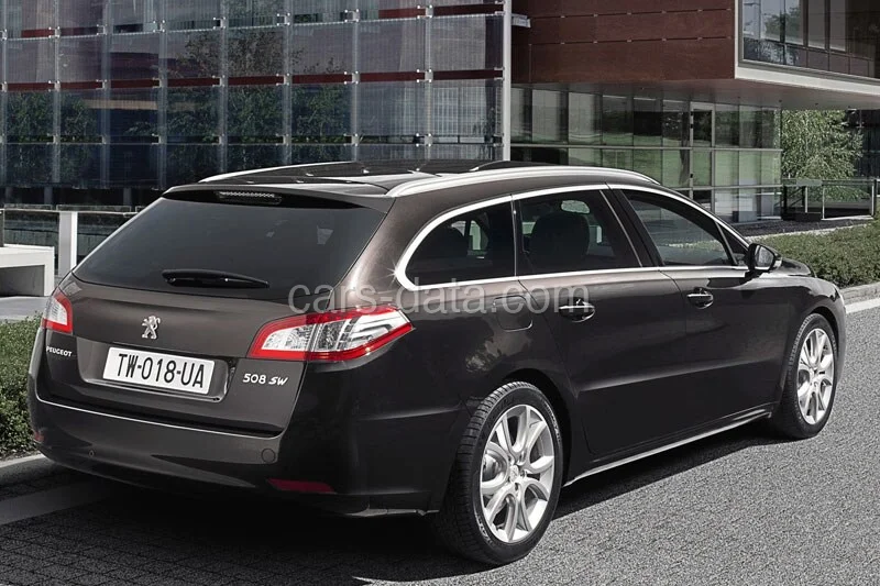 Peugeot 508 SW GT 2.2 HDi 2010 front view