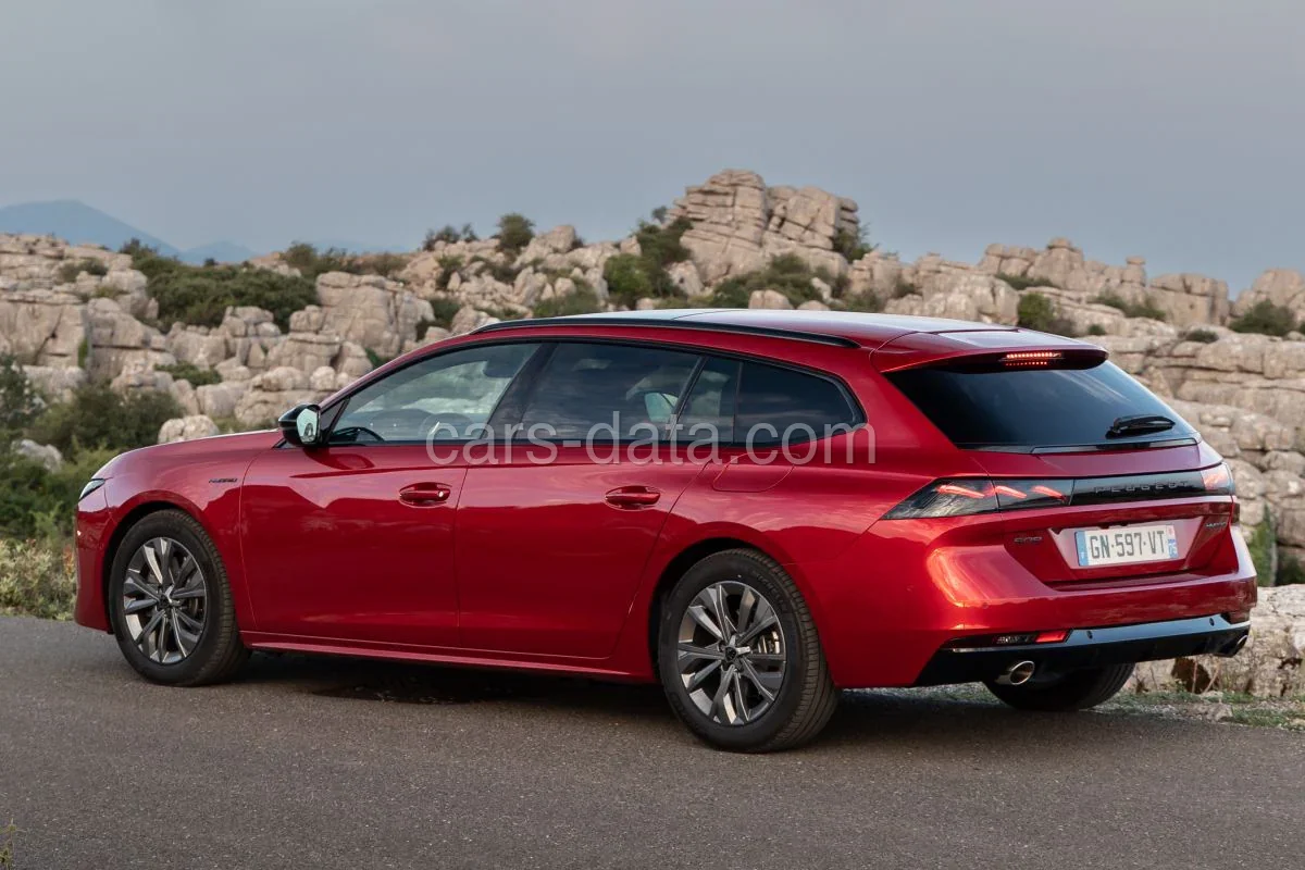 Peugeot 508 SW Allure PureTech 130 2023 front view