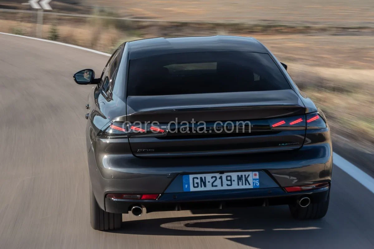 Peugeot 508 PSE HYbrid 360 2023 front view
