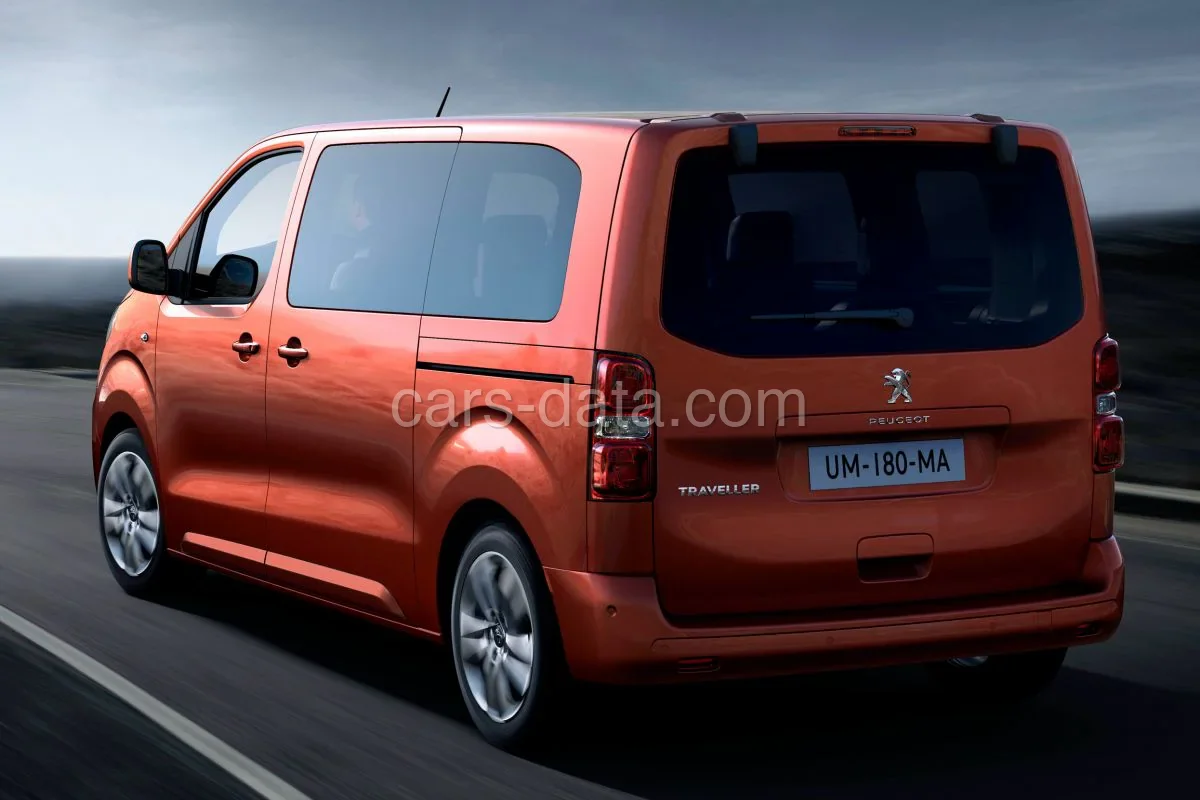 Peugeot Expert Traveller Long 2.0 BlueHDi 150 Business 2016 front view
