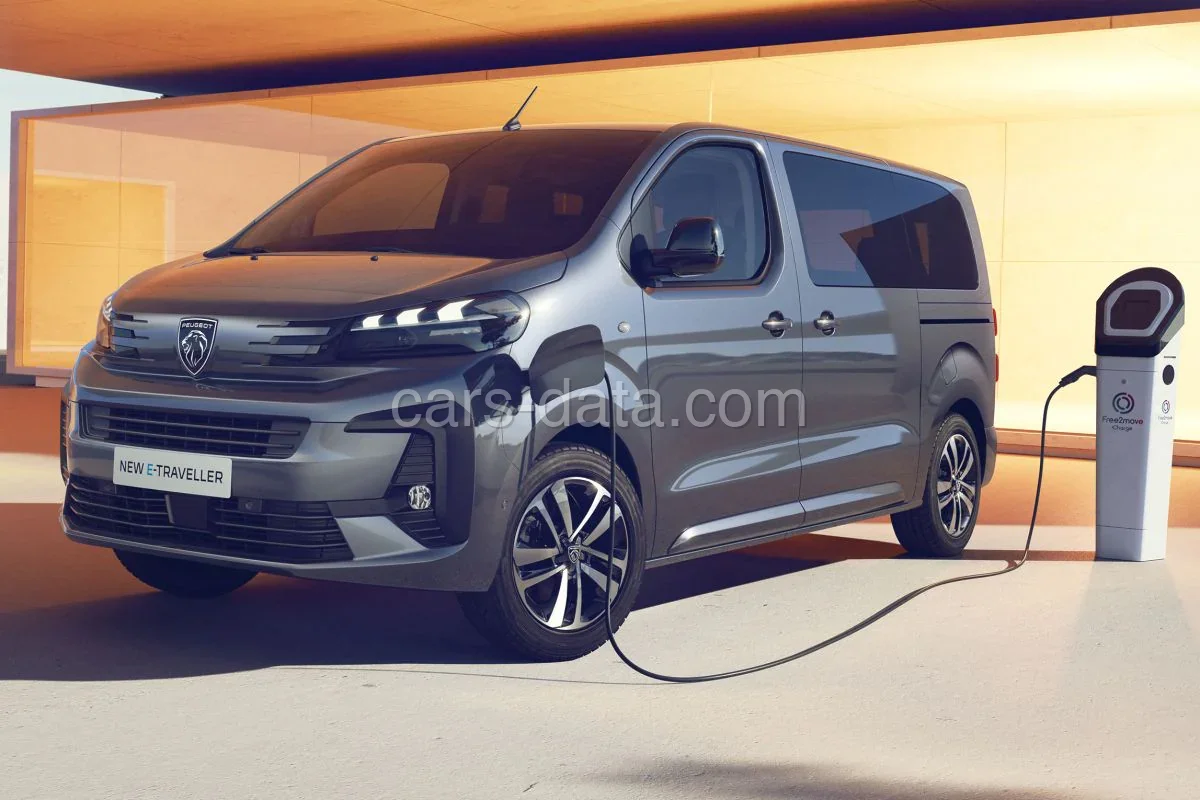 Peugeot Expert e-Traveller Long 50kWh 2023 front view