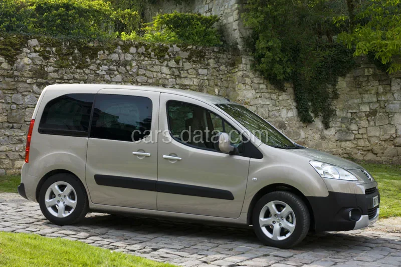 Peugeot Partner Tepee XT 1.6 110hp 2008 front view