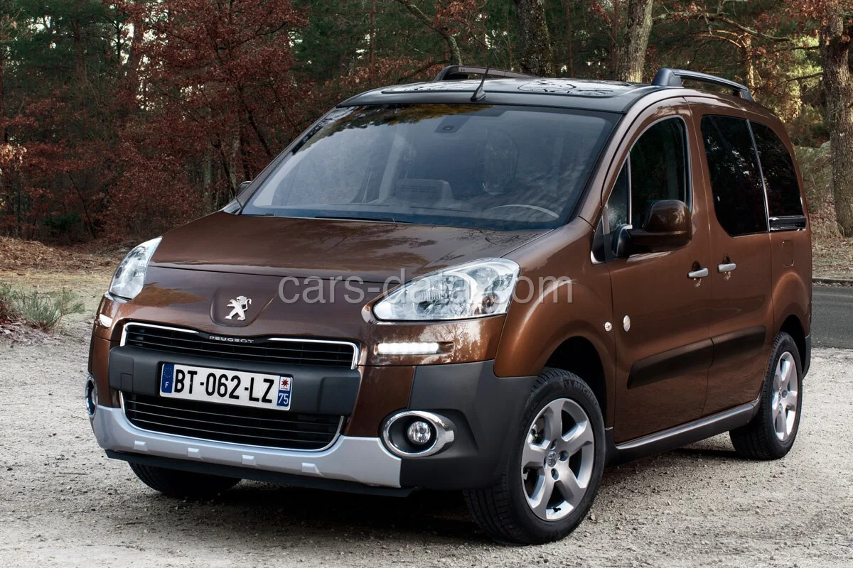 Peugeot Partner Tepee Active 1.6 e-HDi 92hp 2012 front view