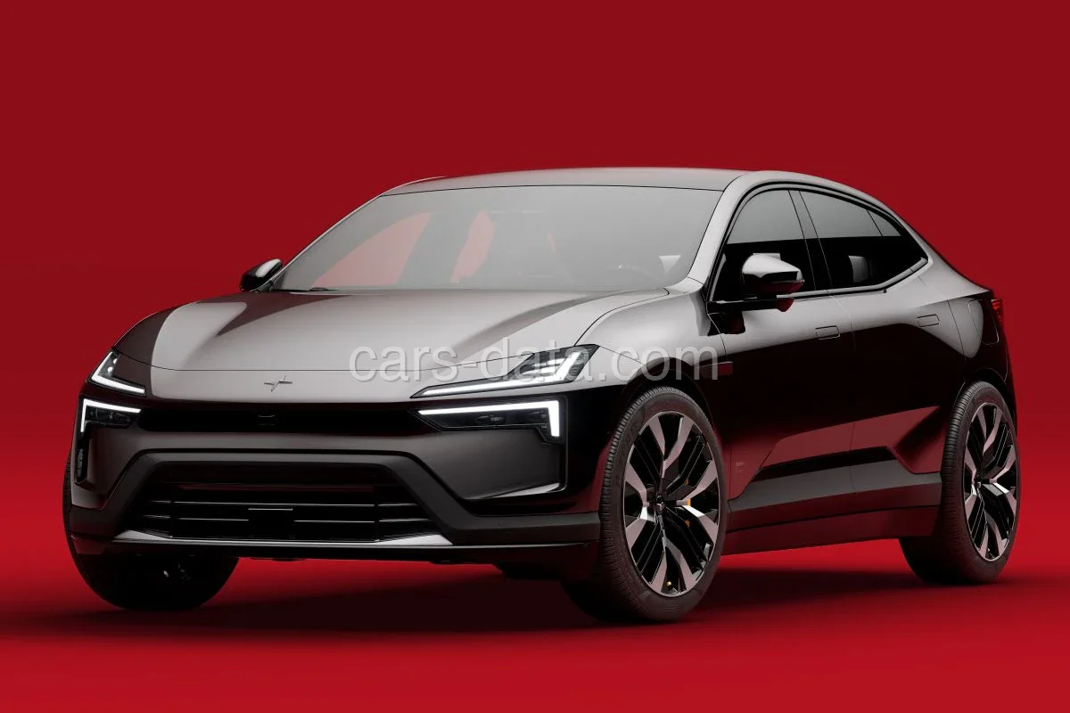 Polestar 4 Long Range Dual Motor Performance Plus 2025 front view