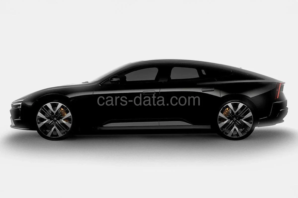 Polestar 5 Dual Motor Performance 2025 front view