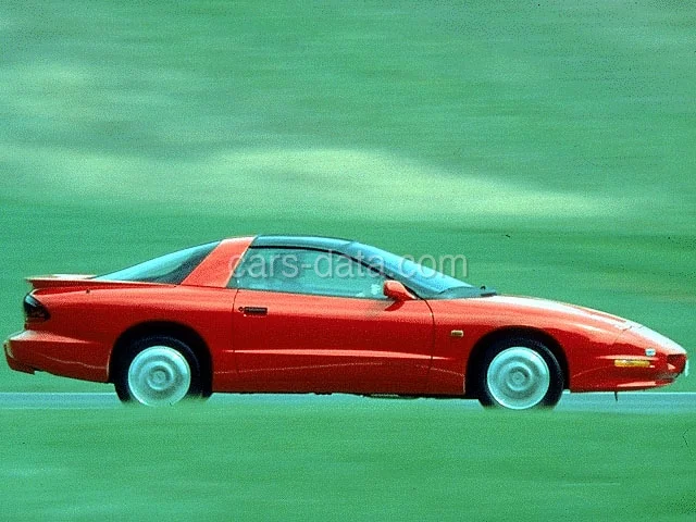 Pontiac Firebird Coupé 1997 front view