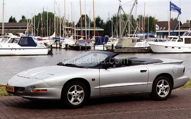 Pontiac Firebird Convertible 1996 front view