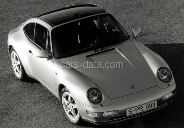 Porsche 911 Carrera Targa 1995 front view