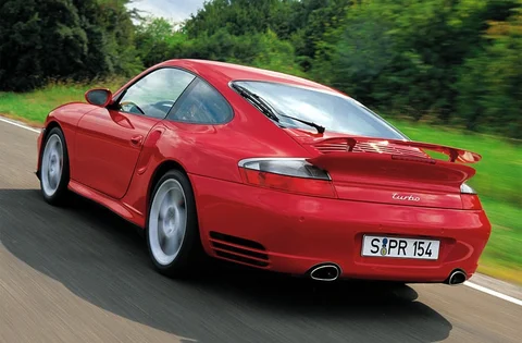 Porsche 911 Turbo 2000 view 4