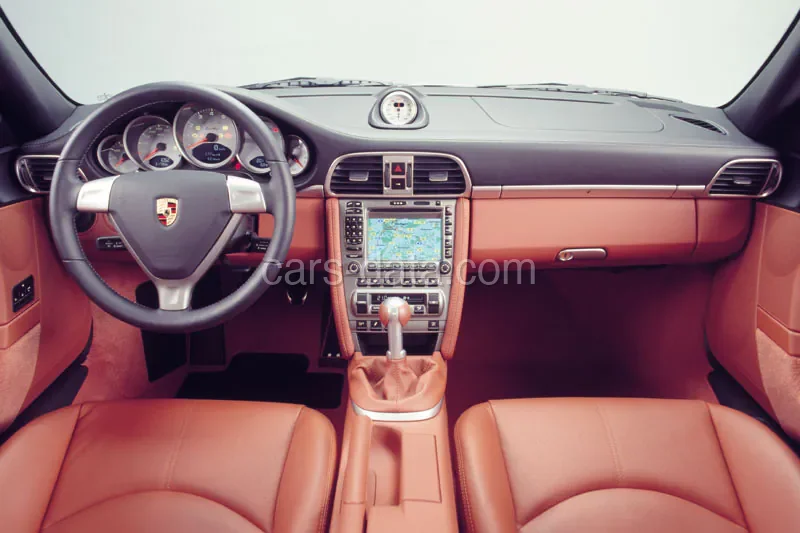 Porsche 911 Turbo Cabriolet 2007 front view