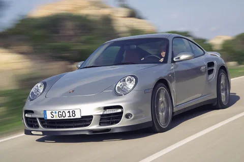 Porsche 911 GT2 Coupé 2007 view 9
