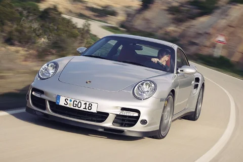 Porsche 911 GT2 Coupé 2007 view 11