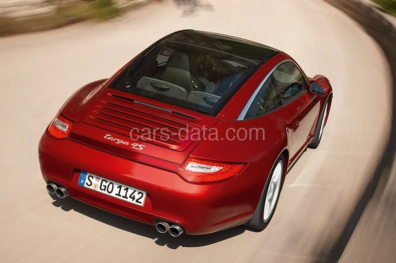 Porsche 911 Carrera 4 Targa 2008 front view