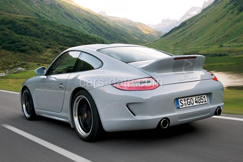 Porsche 911 Sport Classic Coupé 2009 front view