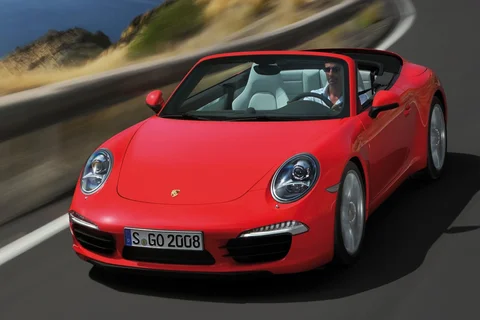 Porsche 911 Carrera Cabriolet 2012 view 2