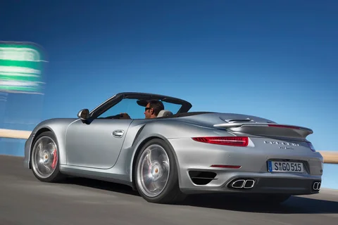 Porsche 911 Turbo S Cabriolet 2013 view 4