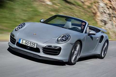 Porsche 911 Turbo S Cabriolet 2013 view 6