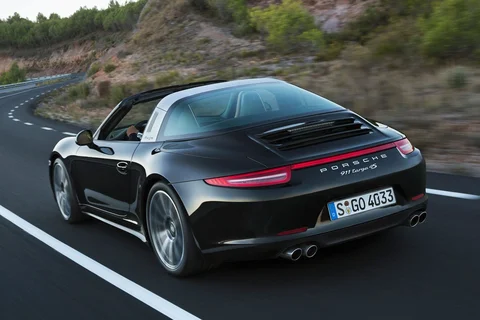 Porsche 911 Targa 4S 2014 view 3