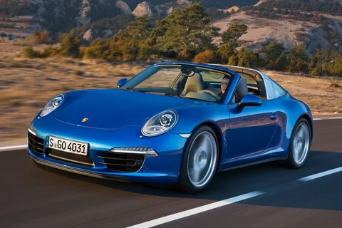 Porsche 911 Targa 4S 2014 view 4