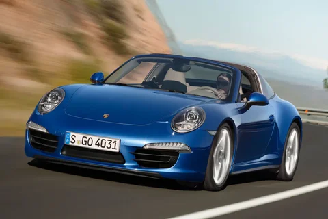 Porsche 911 Targa 4S 2014 view 12