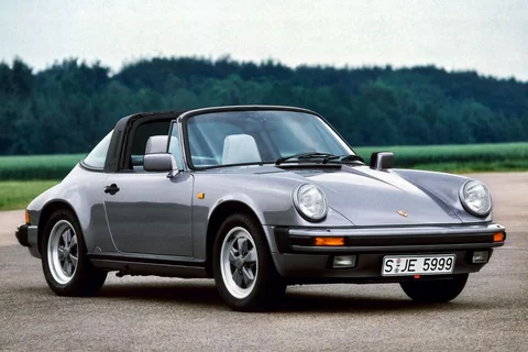 Porsche 911 Turbo Targa 1987 view 6