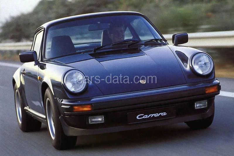 Porsche 911 Turbo Coupé 1987 front view