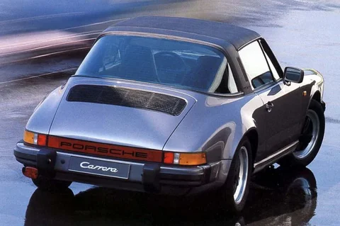 Porsche 911 Turbo Targa 1987 view 2