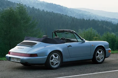Porsche 911 Carrera 2 Cabriolet 1989 view 2