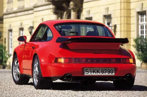 Porsche 911 Turbo 1990 view 5