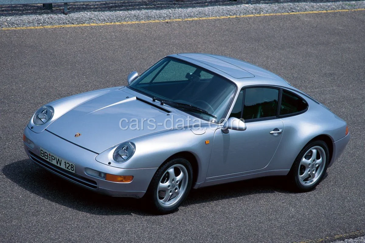 Porsche 911 Carrera Coupé 1993 front view