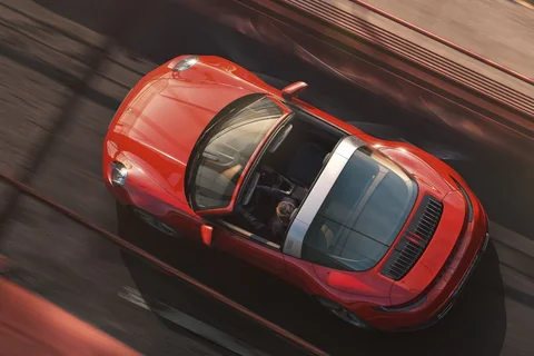 Porsche 911 Targa 4S 2020 view 8