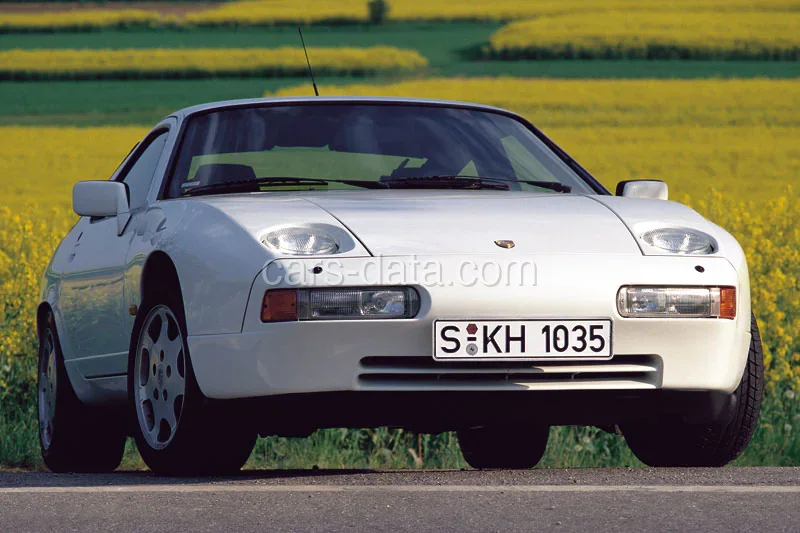 Porsche 928 S4 1986 front view