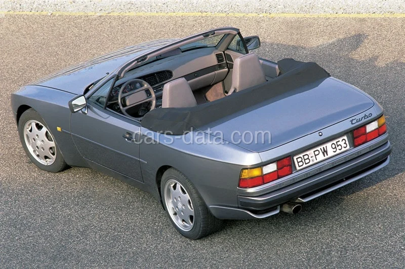 Porsche 944 S2 Cabriolet 1988 front view